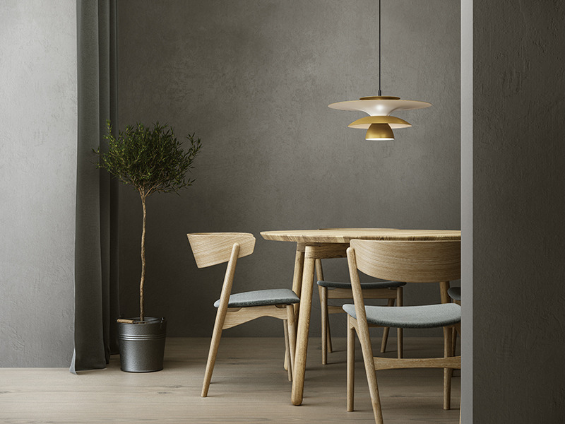 Suspension Picasso avec base en métal au design contemporain par Belid Suspension Picasso avec base en métal au design contemporain par Belid