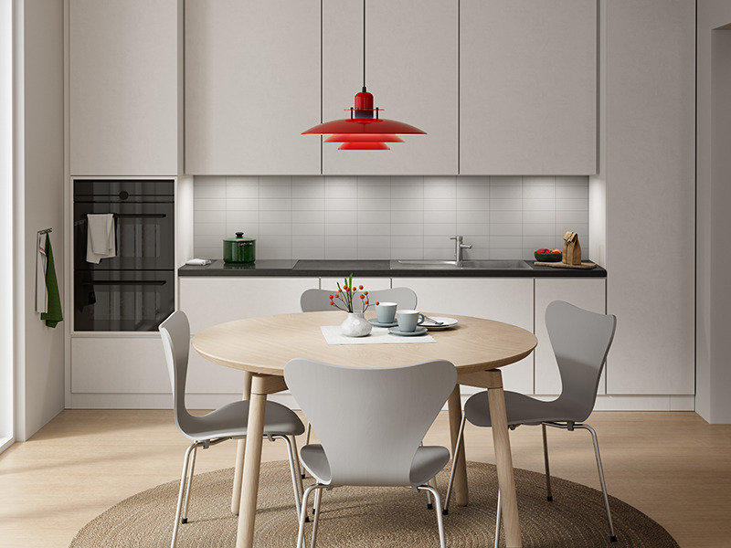 Suspension Primus dimmable en métal au design contemporain par Belid Suspension Primus dimmable en métal au design contemporain par Belid