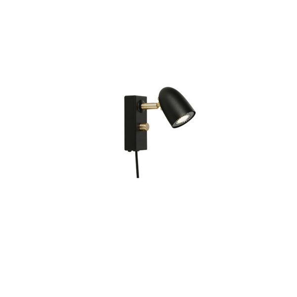 Applique Radiell dimmable base en métal au design contemporain par Belid