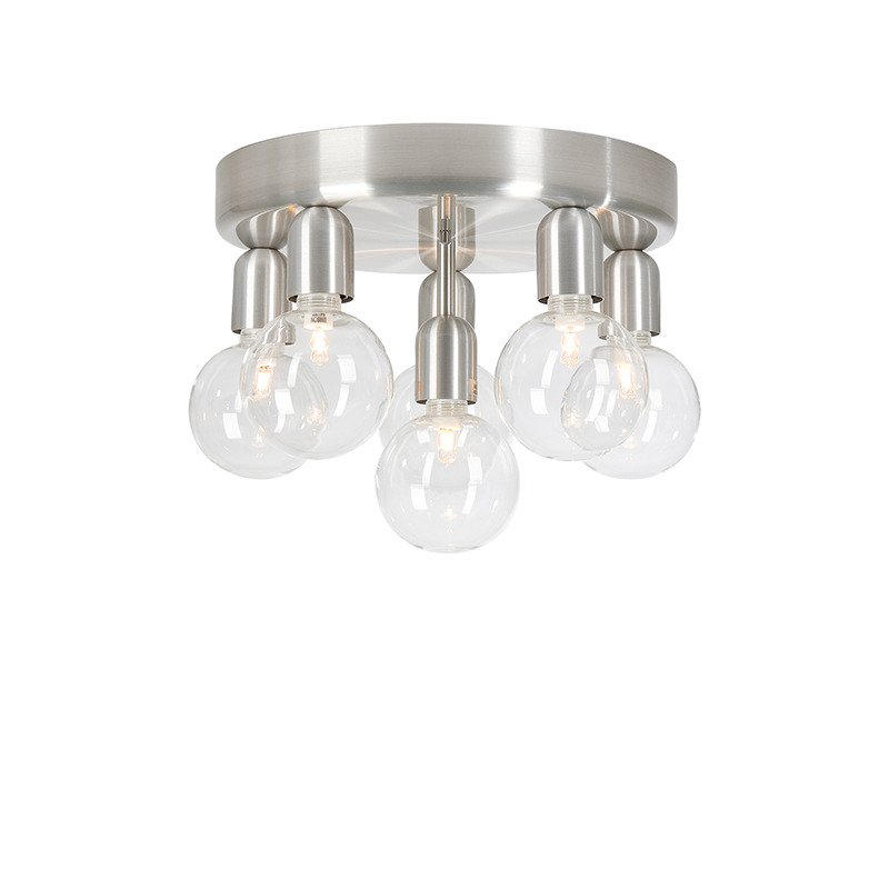 Plafonnier Regal dimmable base en métal ronde au design contemporain par Belid Plafonnier Regal dimmable base en métal ronde au design contemporain par Belid