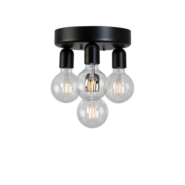 Plafonnier Regal dimmable avec base en métal au design contemporain par Belid
