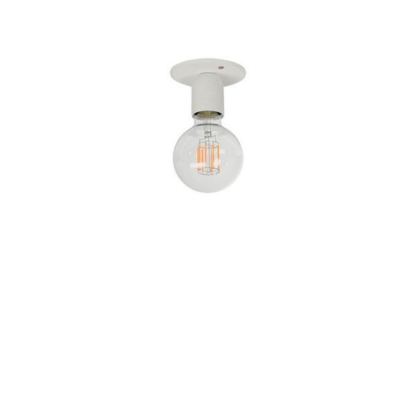 Plafonnier Regal dimmable encastrable avec base en métal au design contemporain par Belid
