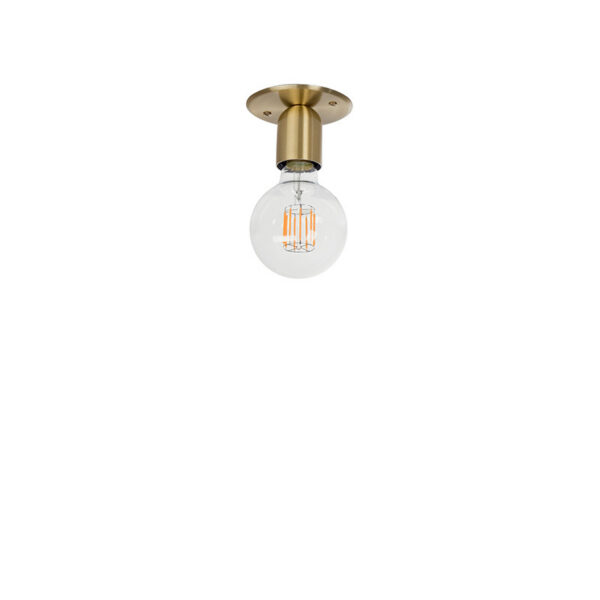 Plafonnier Regal dimmable encastrable avec base en métal au design contemporain par Belid