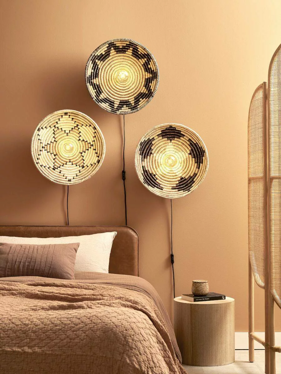 Applique Andros 3 en seagrass au design naturel par Good & Mojo