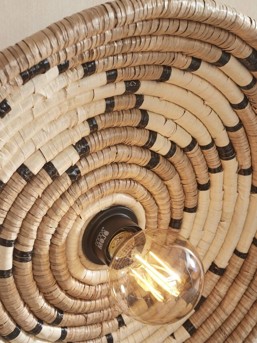 Plafonnier Andros 3 en seagrass au design naturel par Good & Mojo Plafonnier Andros 3 en seagrass au design naturel par Good & Mojo
