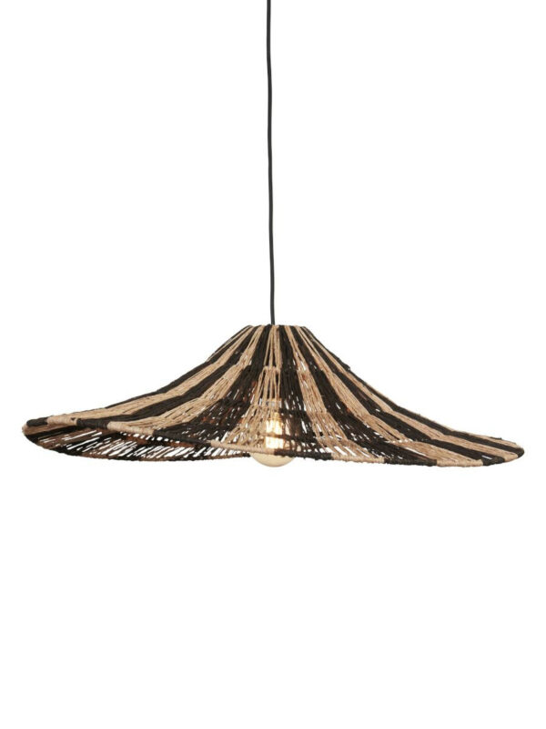 Suspension Cuzco en jute au design naturel par Good & Mojo