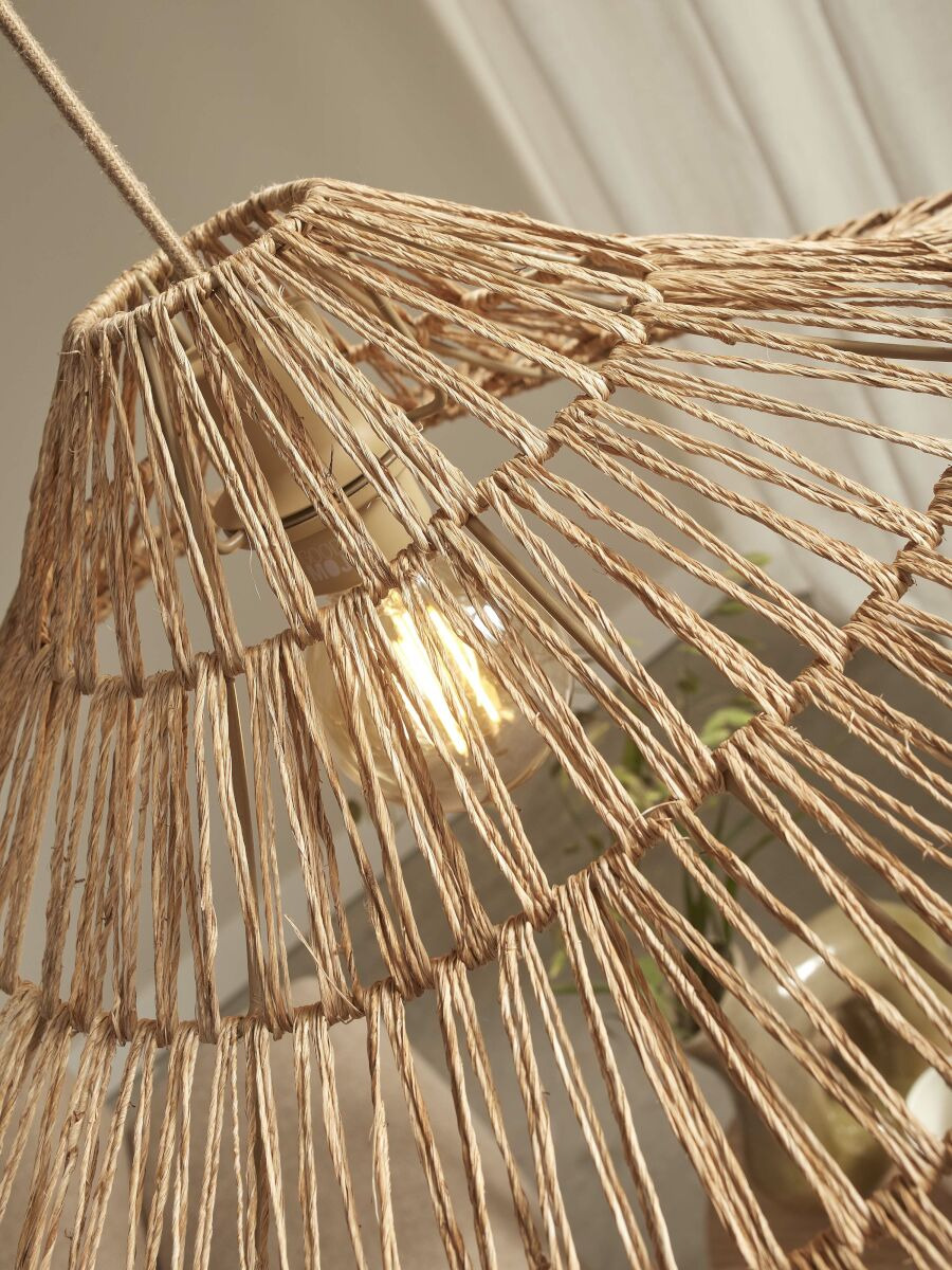 Suspension Cuzco en jute au design naturel par Good & Mojo Suspension Cuzco en jute au design naturel par Good & Mojo