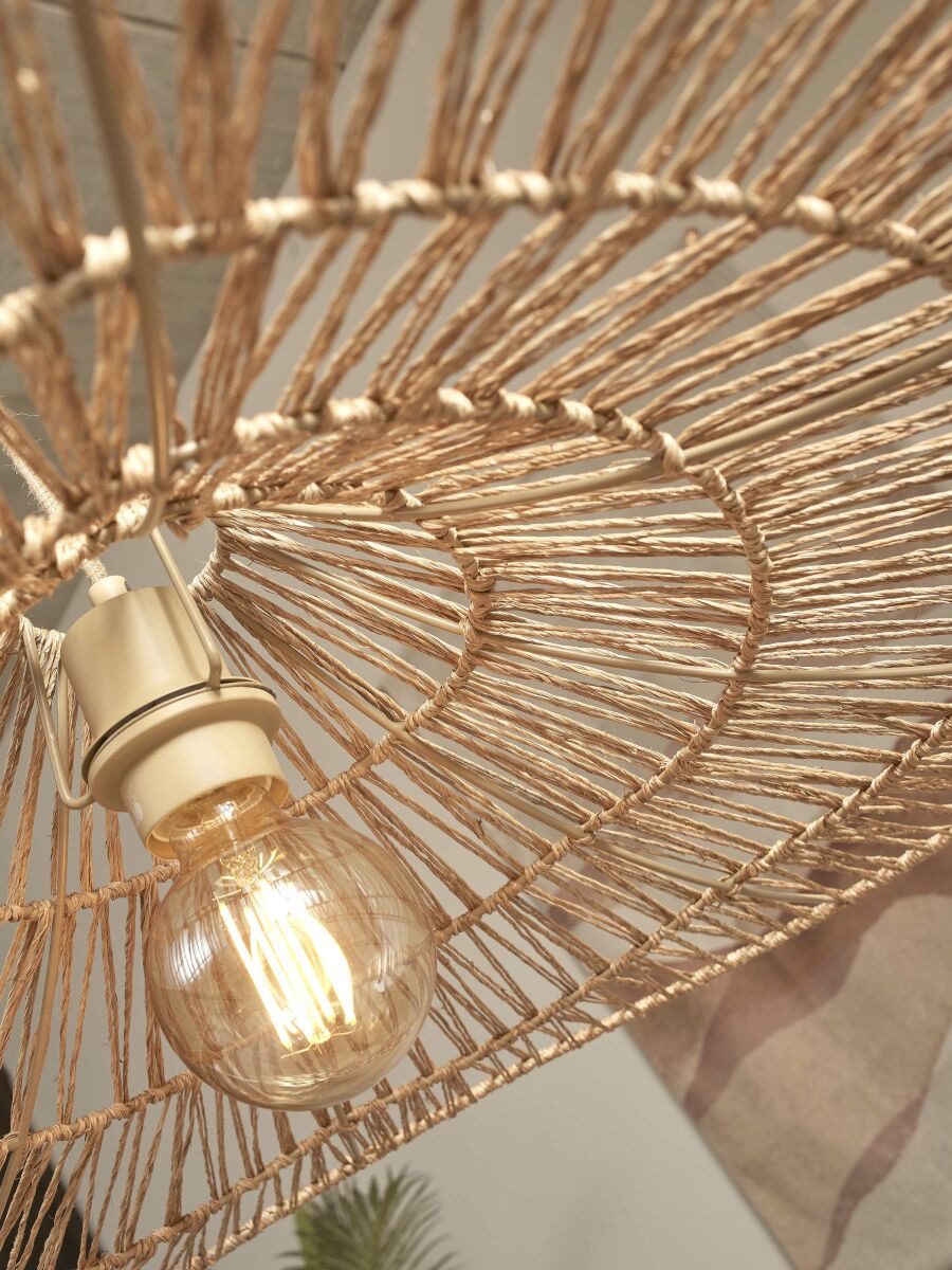 Suspension Cuzco en jute au design naturel par Good & Mojo Suspension Cuzco en jute au design naturel par Good & Mojo