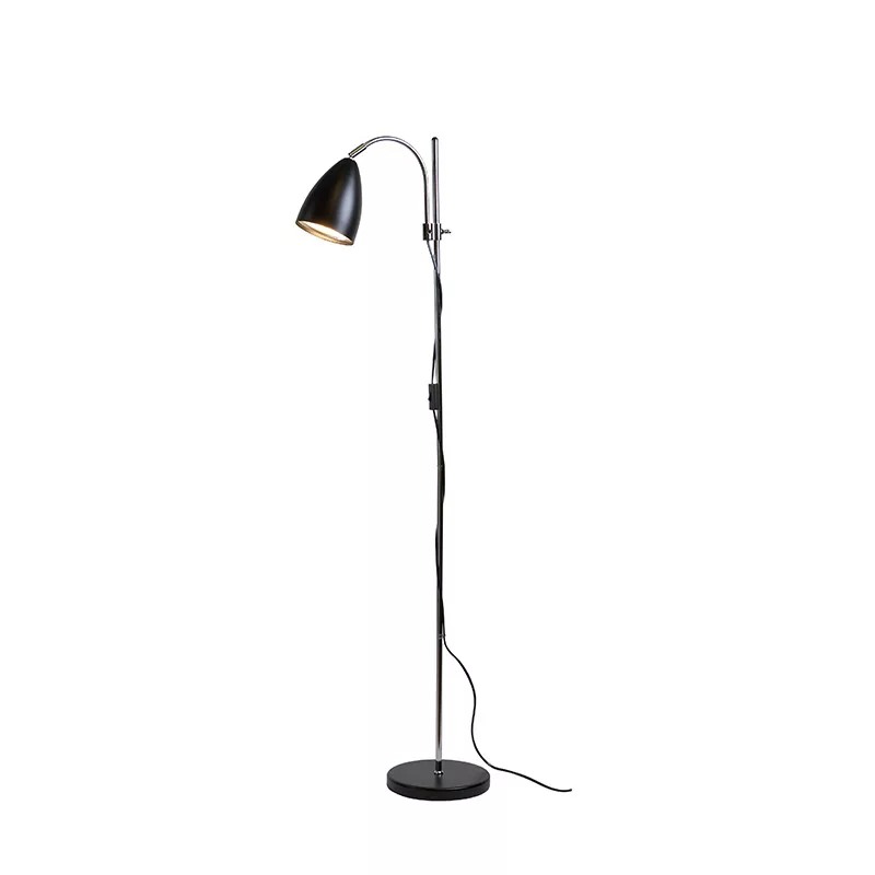 Lampadaire Sway avec base en métal au design contemporain par Belid