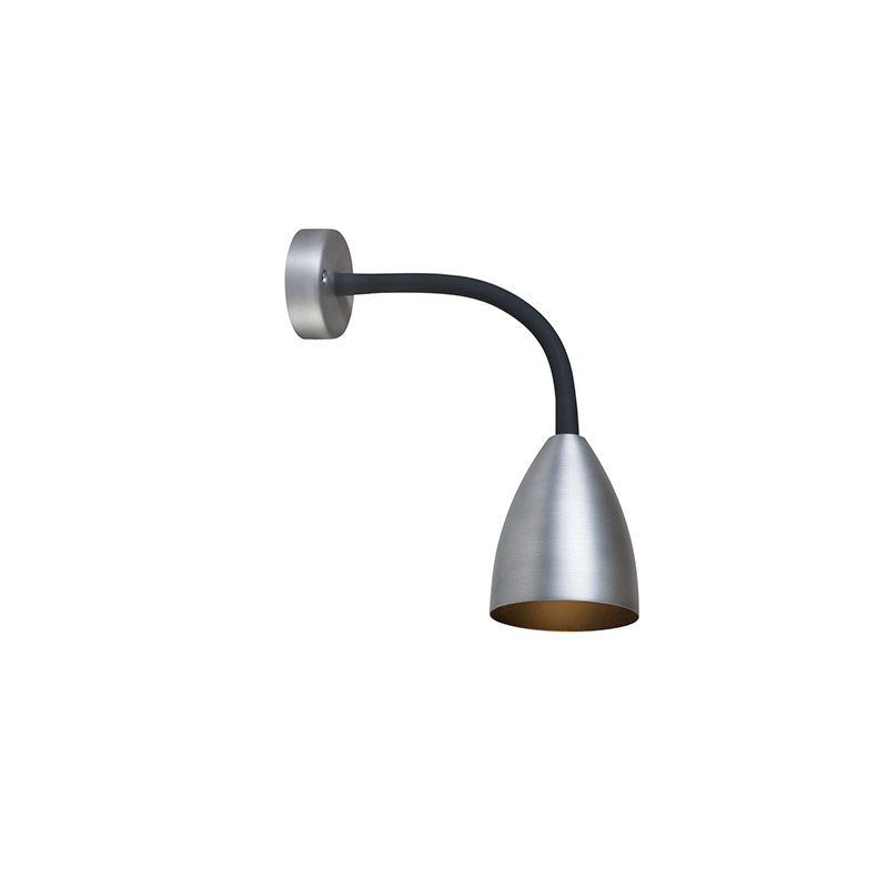 Applique Trotsig avec base en métal et tête abat-jour flexible au design contemporain par Belid Applique Trotsig avec base en métal et tête abat-jour flexible au design contemporain par Belid