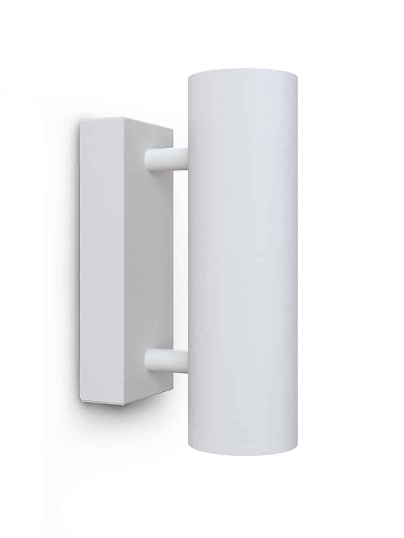 Applique Tyson dimmable base en métal avec éclairage haut et bas au design contemporain par Belid