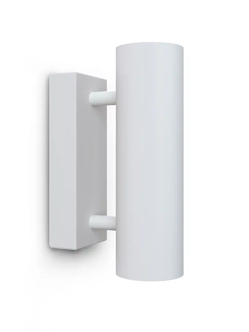 Applique Tyson dimmable base en métal avec éclairage haut et bas au design contemporain par Belid