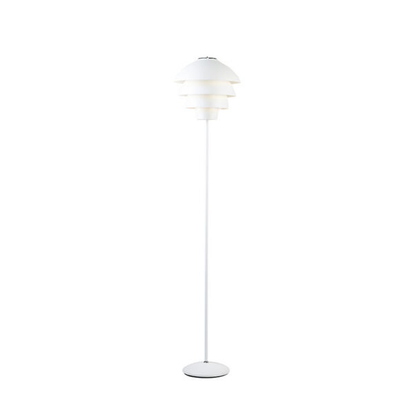 Lampadaire Valencia base en métal avec abat-jour en forme de grappe au design contemporain par Belid
