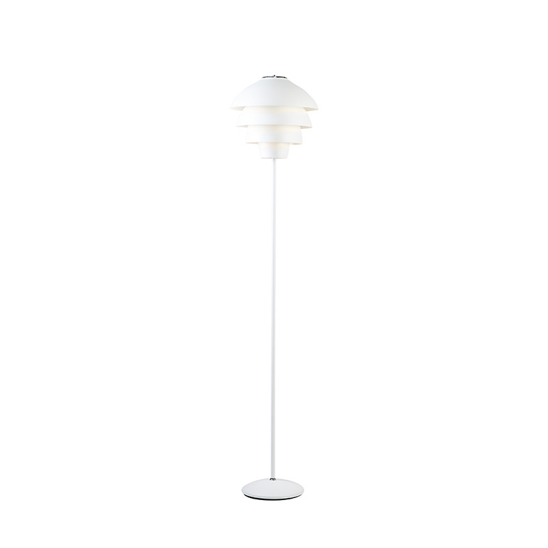 Lampadaire Valencia base en métal avec abat-jour en forme de grappe au design contemporain par Belid