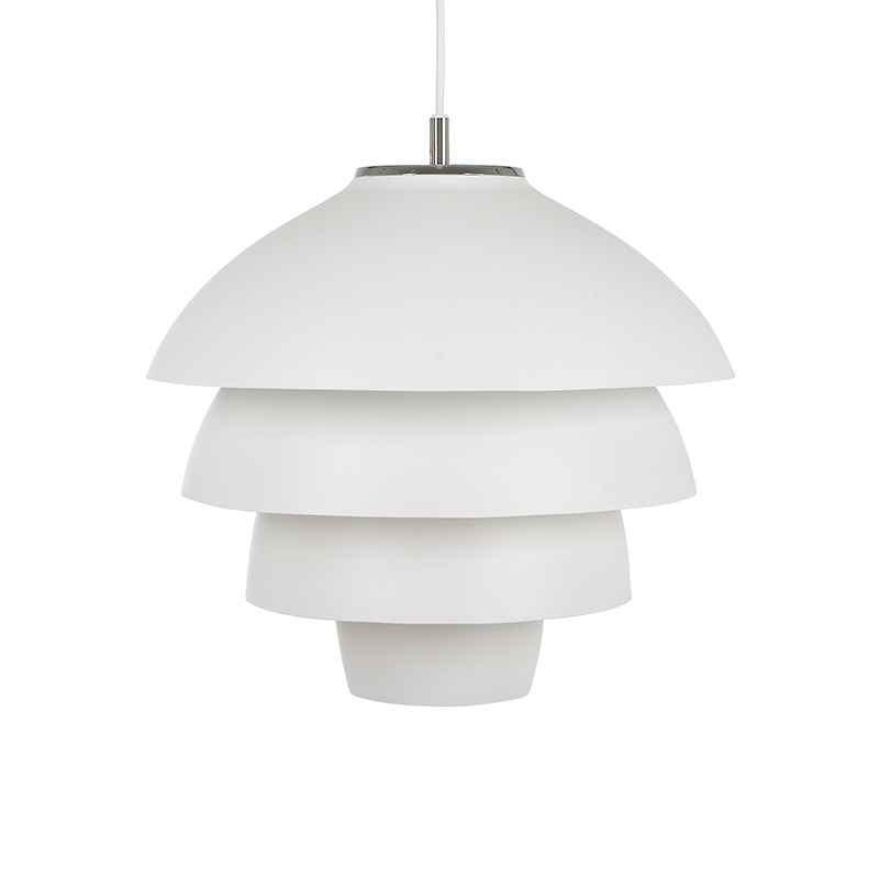 Suspension Valencia dimmable base en métal avec abat-jour en grappe au design contemporain par Belid
