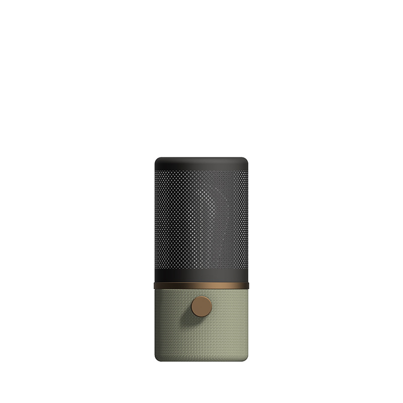 Lampe à poser Jazz base en métal et bois avec abat-jour cylindrique treillis sphérique au design contemporain par Herstal Lampe à poser Jazz base en métal et bois avec abat-jour cylindrique treillis sphérique au design contemporain par Herstal