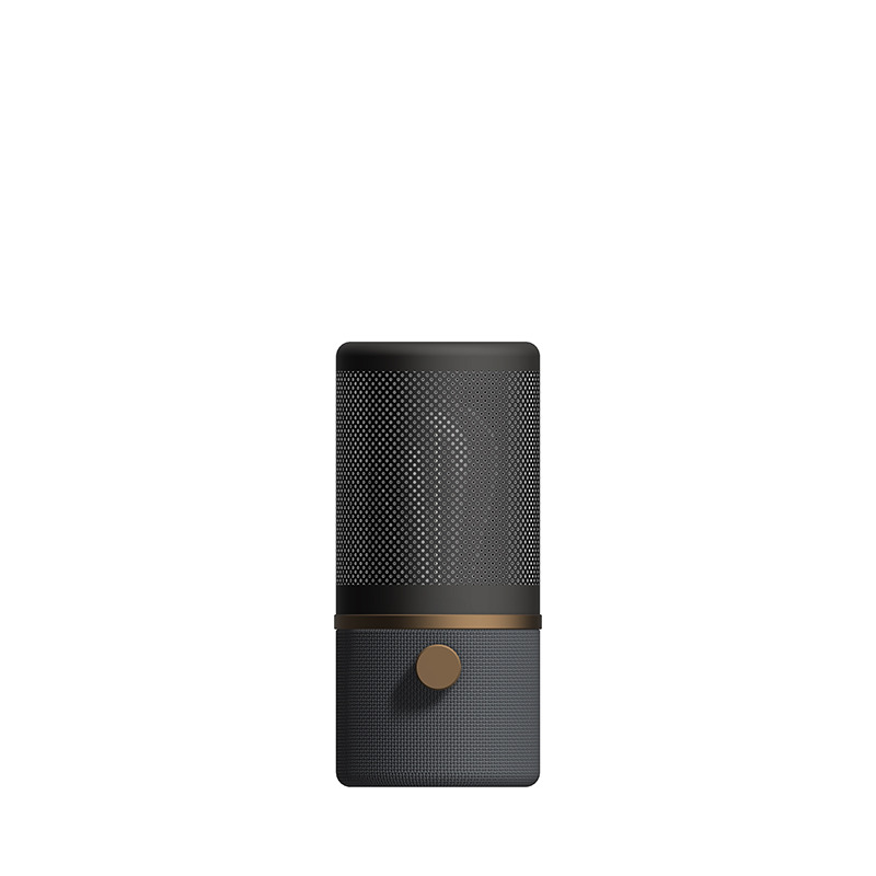 Lampe à poser Jazz base en métal et bois avec abat-jour cylindrique treillis sphérique au design contemporain par Herstal Lampe à poser Jazz base en métal et bois avec abat-jour cylindrique treillis sphérique au design contemporain par Herstal