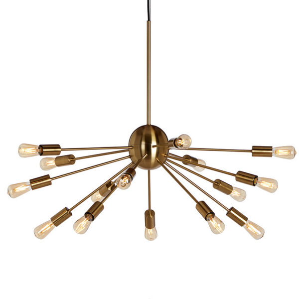 Suspension Mir dimmable base en métal au design contemporain par Herstal
