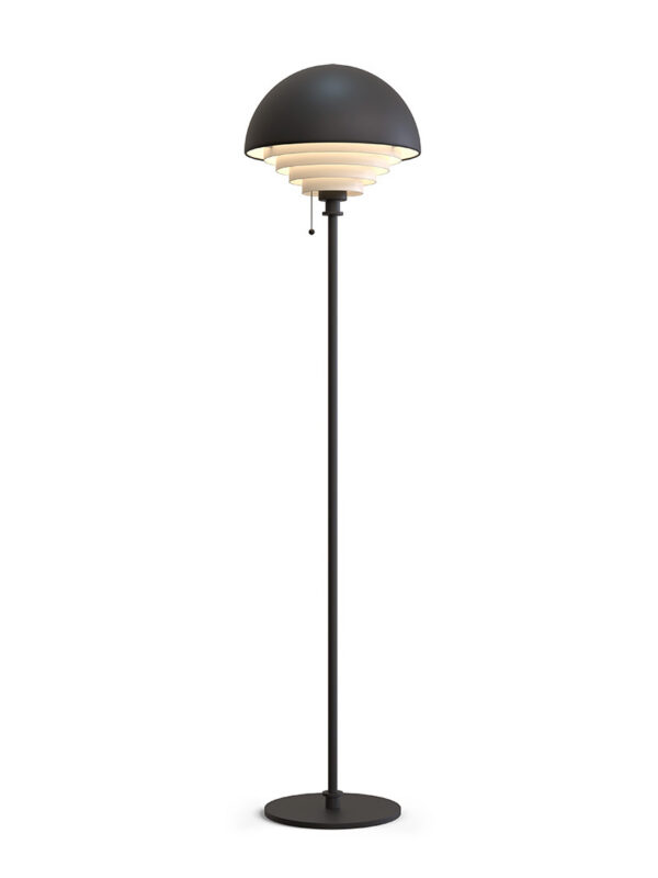 Lampadaire Motown base en métal au design contemporain par Herstal