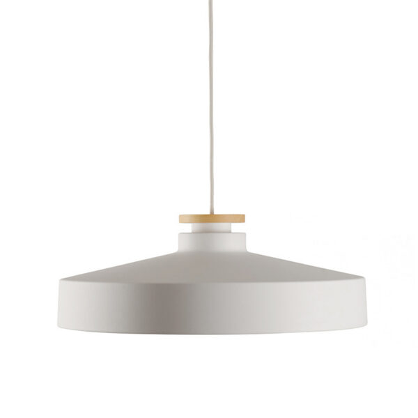 Suspension Street dimmable avec une base en métal ronde et plate au design contemporain par Herstal