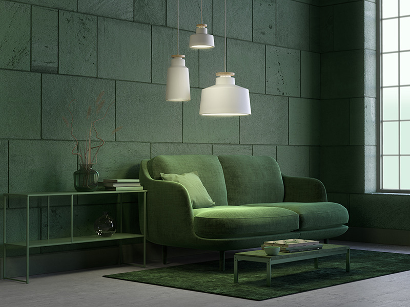 Suspension Street dimmable avec une base en métal en forme de coupe au design contemporain par Herstal Suspension Street dimmable avec une base en métal en forme de coupe au design contemporain par Herstal