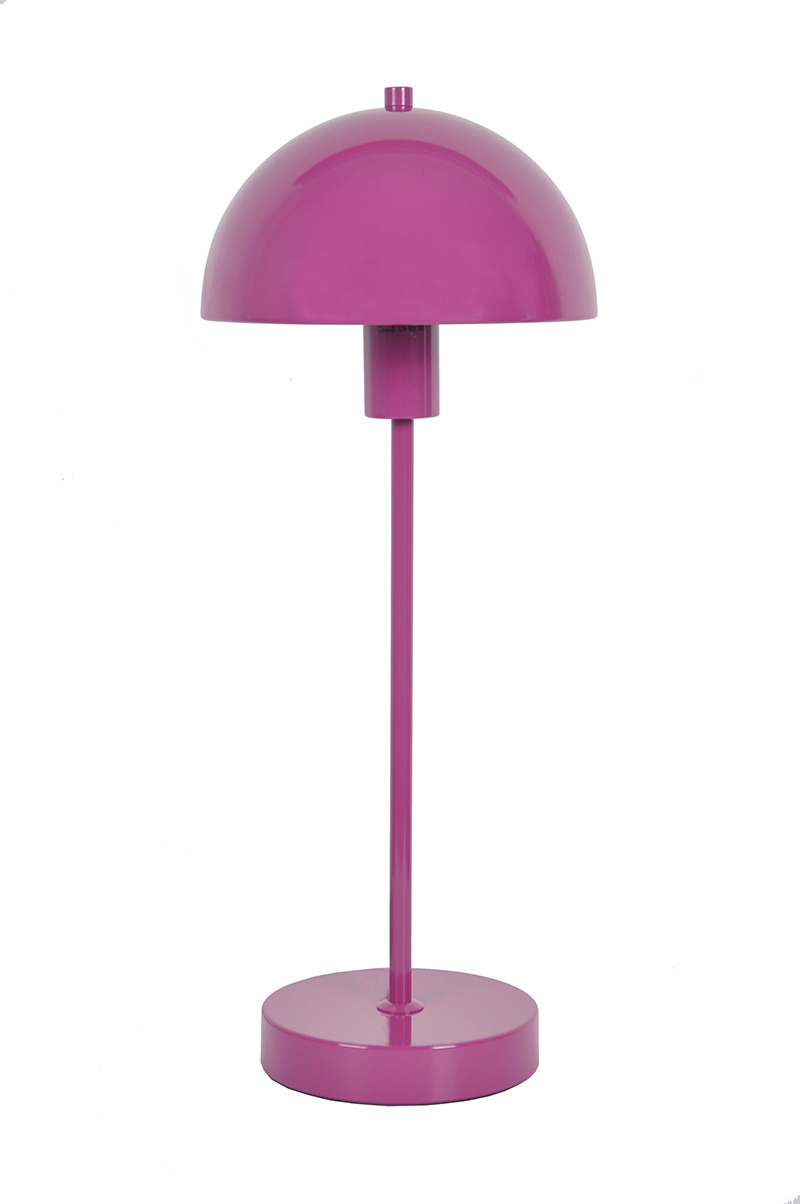 Lampe à poser Vienda base en métal et abat-jour en forme de bol renversé au design contemporain par Herstal Lampe à poser Vienda base en métal et abat-jour en forme de bol renversé au design contemporain par Herstal