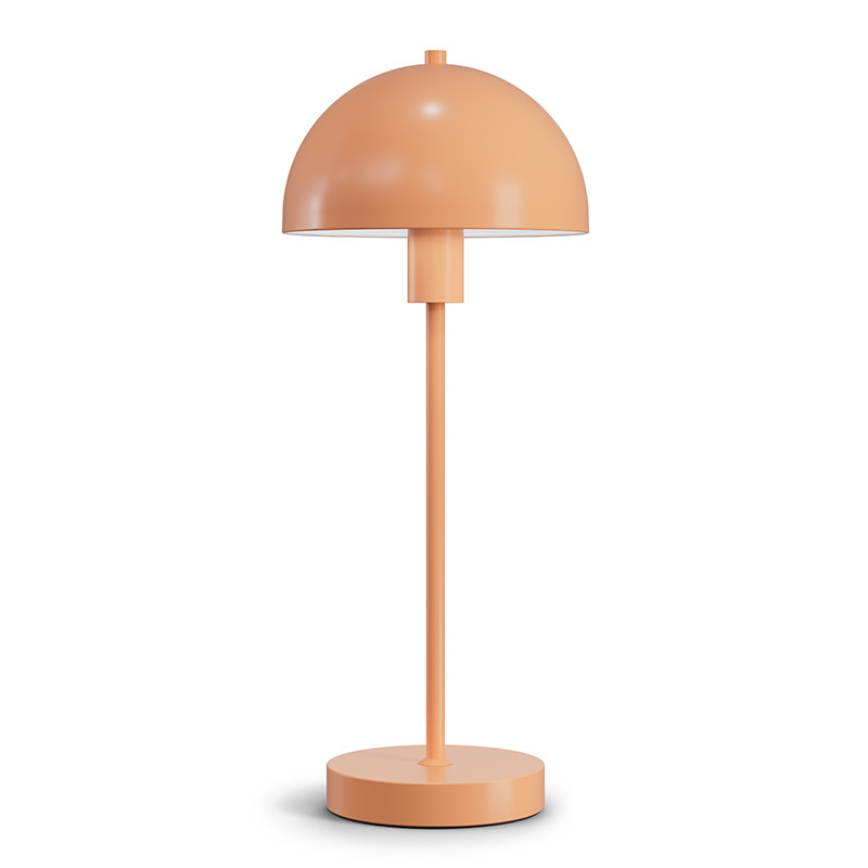 Lampe à poser Vienda base en métal et abat-jour en forme de bol renversé au design contemporain par Herstal Lampe à poser Vienda base en métal et abat-jour en forme de bol renversé au design contemporain par Herstal
