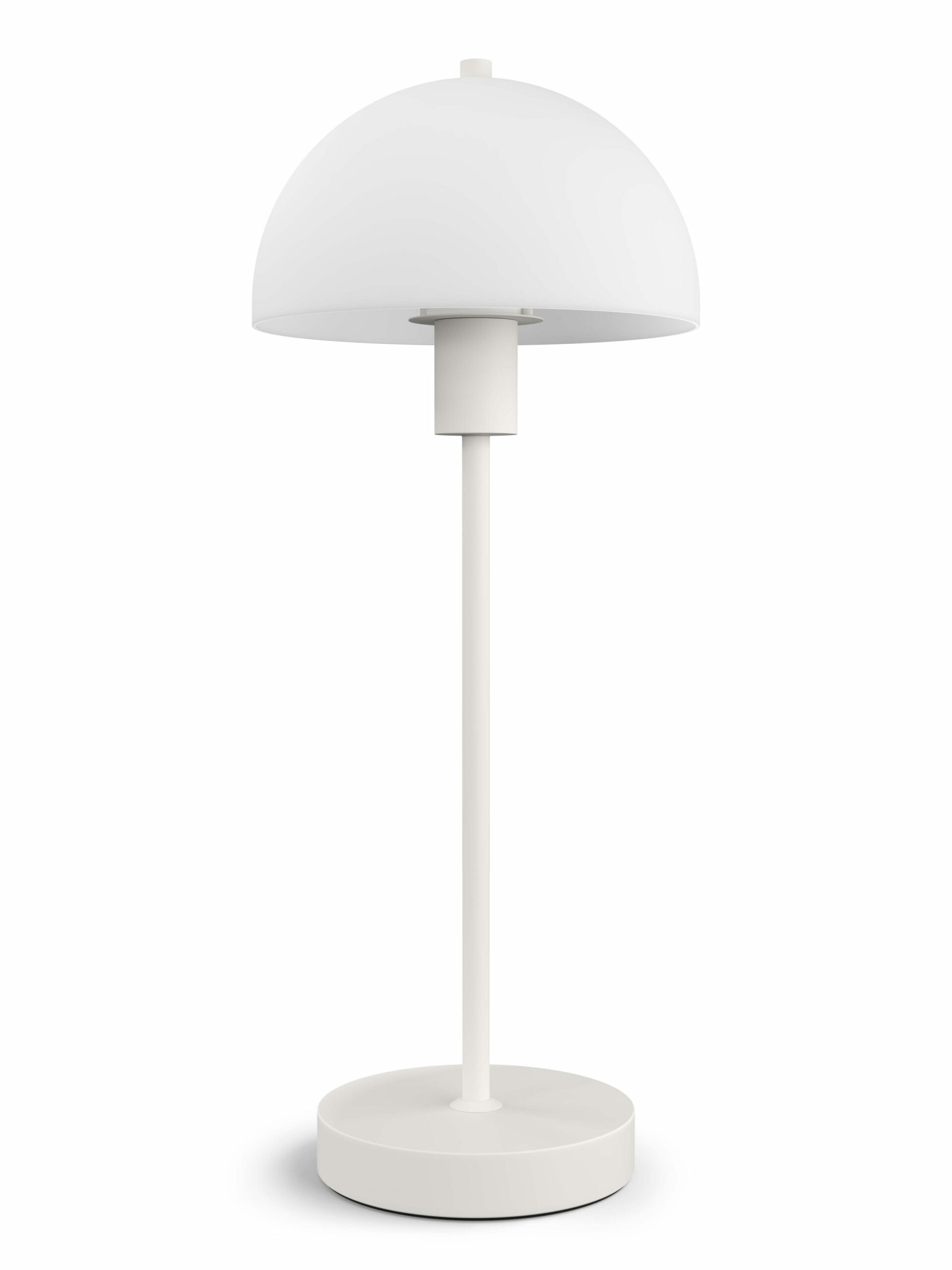 Lampe à poser Vienda base en métal et abat-jour en forme de bol renversé au design contemporain par Herstal Lampe à poser Vienda base en métal et abat-jour en forme de bol renversé au design contemporain par Herstal