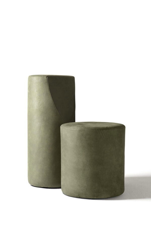 Fauteuil B.duo - B.tri en tissu Eco-nubuck 100% polyester au design contemporain de Bruno Rainaldi x Opinion Ciatti