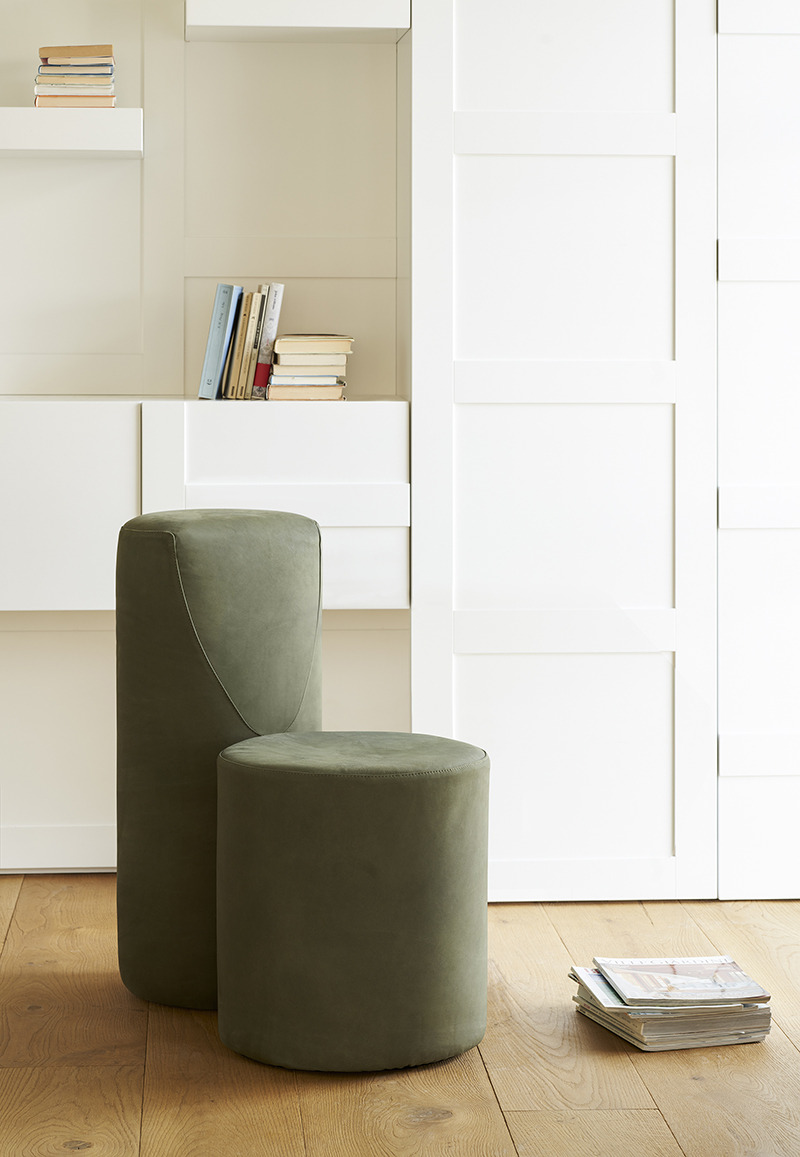 Fauteuil B.duo - B.tri en tissu Eco-nubuck 100% polyester au design contemporain de Bruno Rainaldi x Opinion Ciatti Fauteuil B.duo - B.tri en tissu Eco-nubuck 100% polyester au design contemporain de Bruno Rainaldi x Opinion Ciatti
