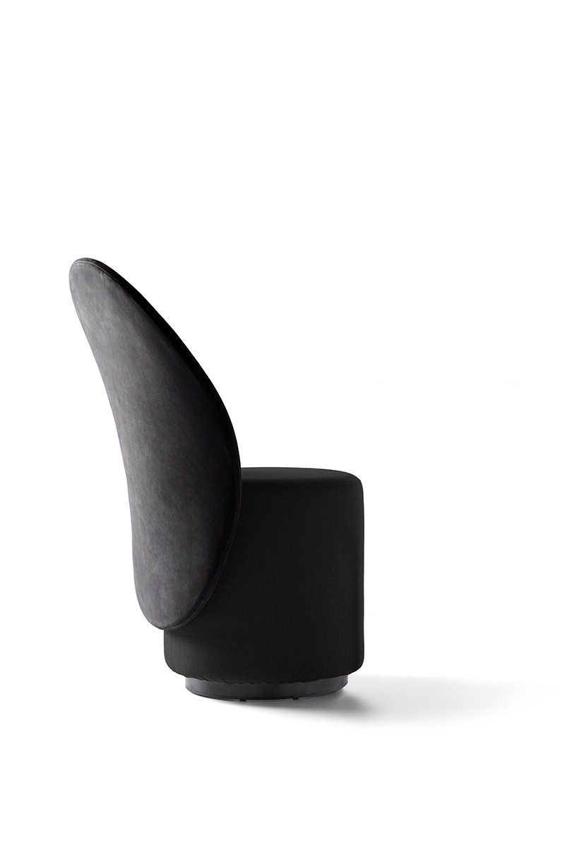 Fauteuil Loomi en tissu Eco-nubuck 100% polyester au design contemporain de Lapo Ciatti x Opinion Ciatti Fauteuil Loomi en tissu Eco-nubuck 100% polyester au design contemporain de Lapo Ciatti x Opinion Ciatti