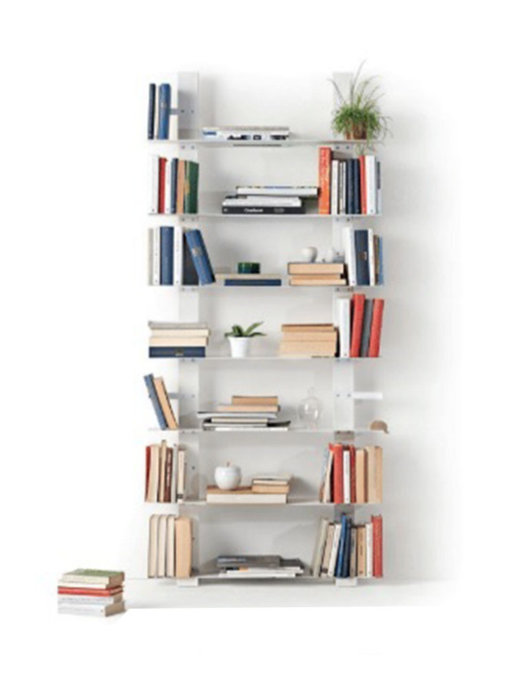 Bibliothèque Pacifico en acier Blanc au design contemporain de Lapo Ciatti x Opinion Ciatti Bibliothèque Pacifico en acier Blanc au design contemporain de Lapo Ciatti x Opinion Ciatti