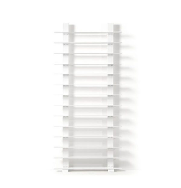 Bibliothèque Pacifico en acier Blanc au design contemporain de apo Ciatti x Opinion Ciatti