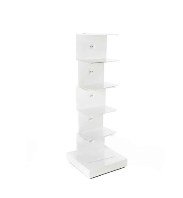 Bibliothèque Original Ptolomeo en acier au design contemporain de Bruno Rainaldi x Opinion Ciatti