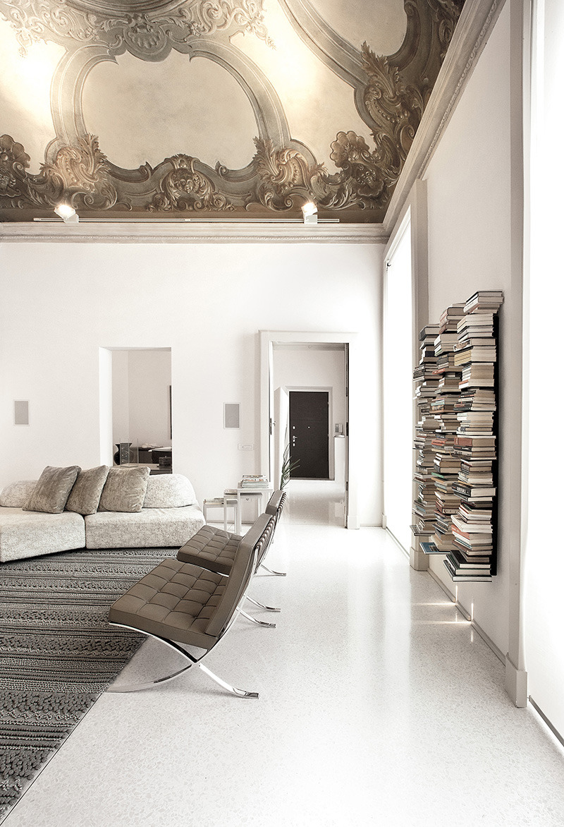 Bibliothèque Ptolomeo Wall en acier au design contemporain de Bruno Rainaldi x Opinion Ciatti Bibliothèque Ptolomeo Wall en acier au design contemporain de Bruno Rainaldi x Opinion Ciatti