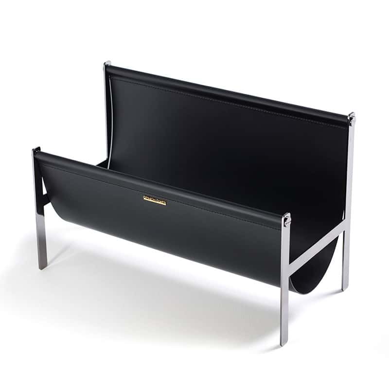 Porte revues Portariviste en cuir au design contemporain de Lapo Ciatti x Opinion Ciatti