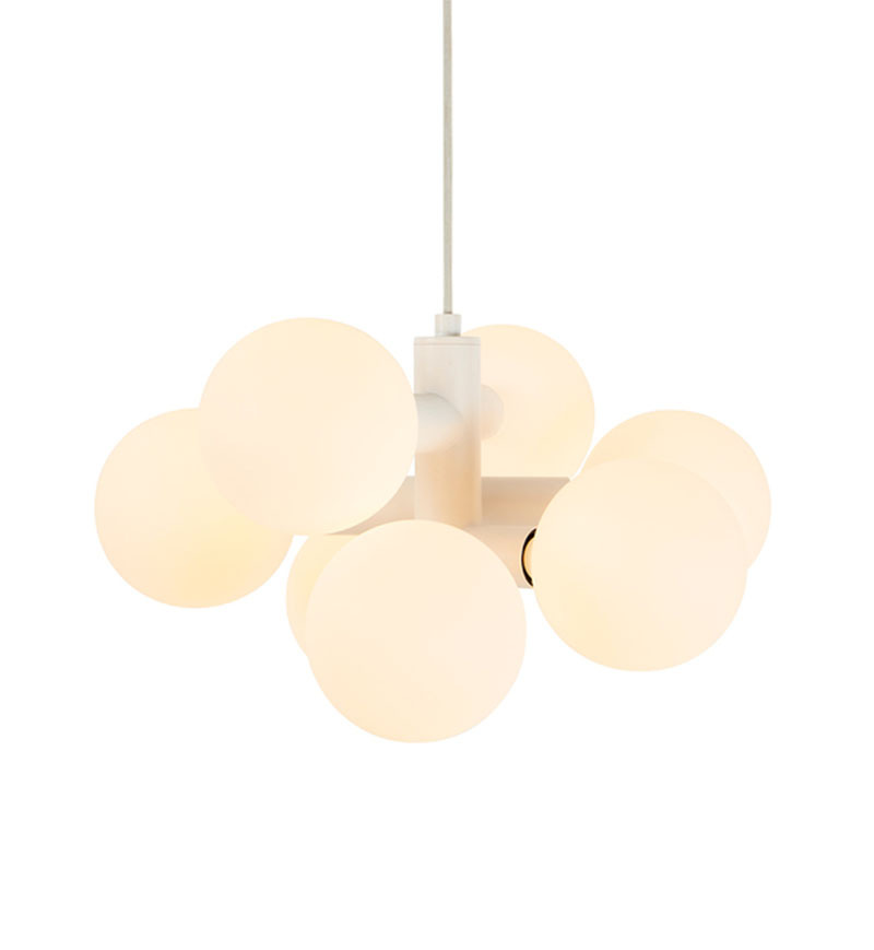 Suspension Echo Chandelier base en acier de David Weeks au design contemporain x Tala