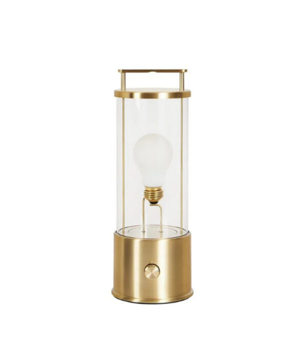 Lampe à poser portable The Muse spécial édition base en laiton au design contemporain x Tala