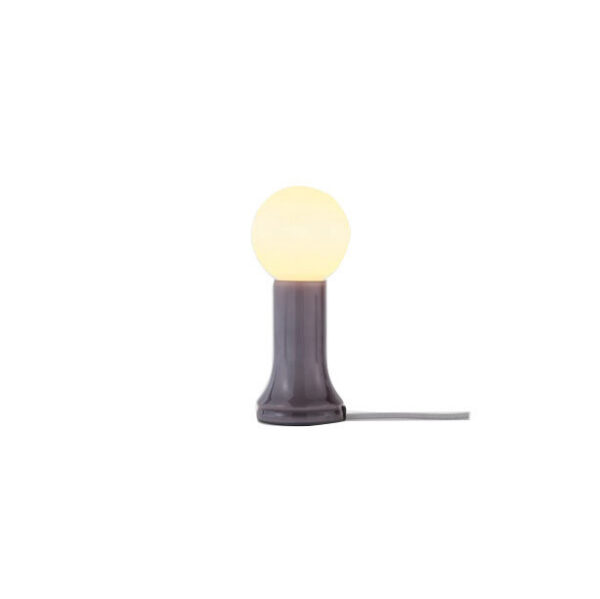 Lampe à poser Shore base en forme de bouteille et abat-jour en verre recyclé au design contemporain x Tala