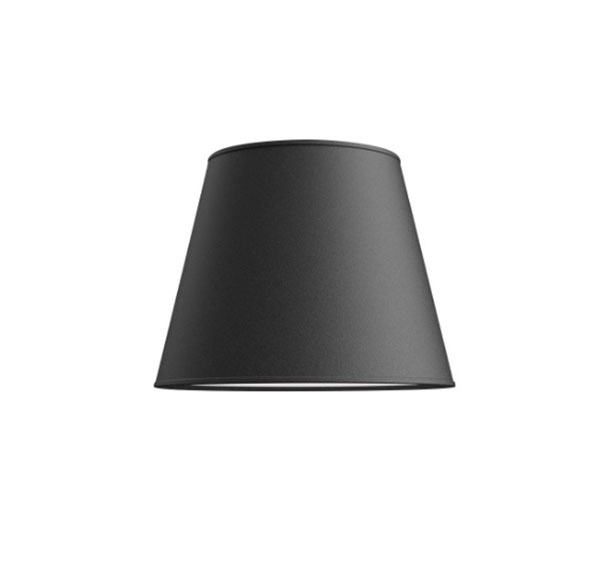 Lampadaire Slender base en métal et deux abats-jour au design contemporain par Belid