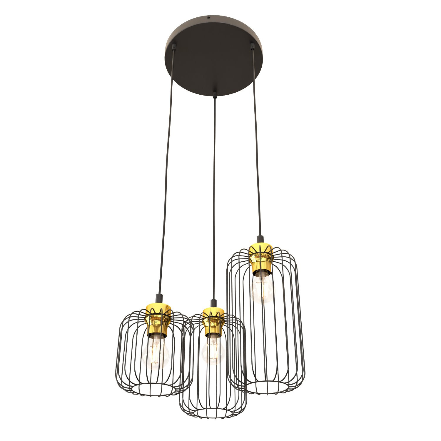 Suspension Vander base en métal circulaire au design contemporain par Emibig Suspension Vander base en métal circulaire au design contemporain par Emibig