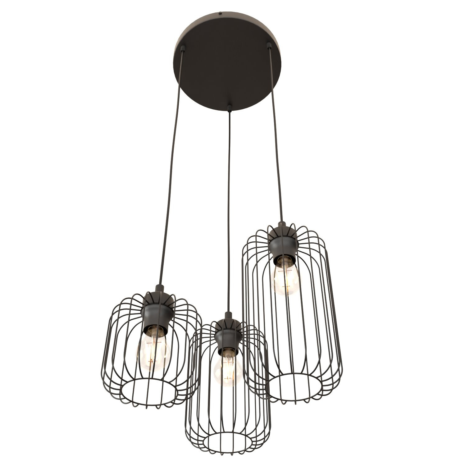 Suspension Vander base en métal circulaire au design contemporain par Emibig Suspension Vander base en métal circulaire au design contemporain par Emibig