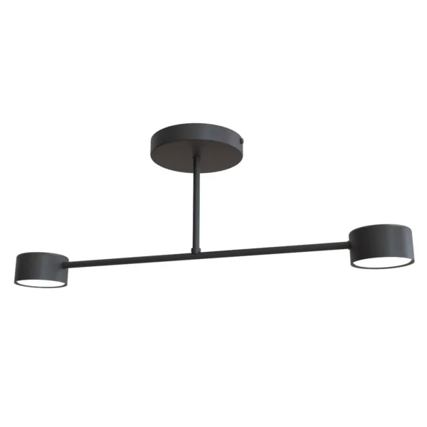 Plafonnier Halo avec base en métal au design contemporain par Emibig