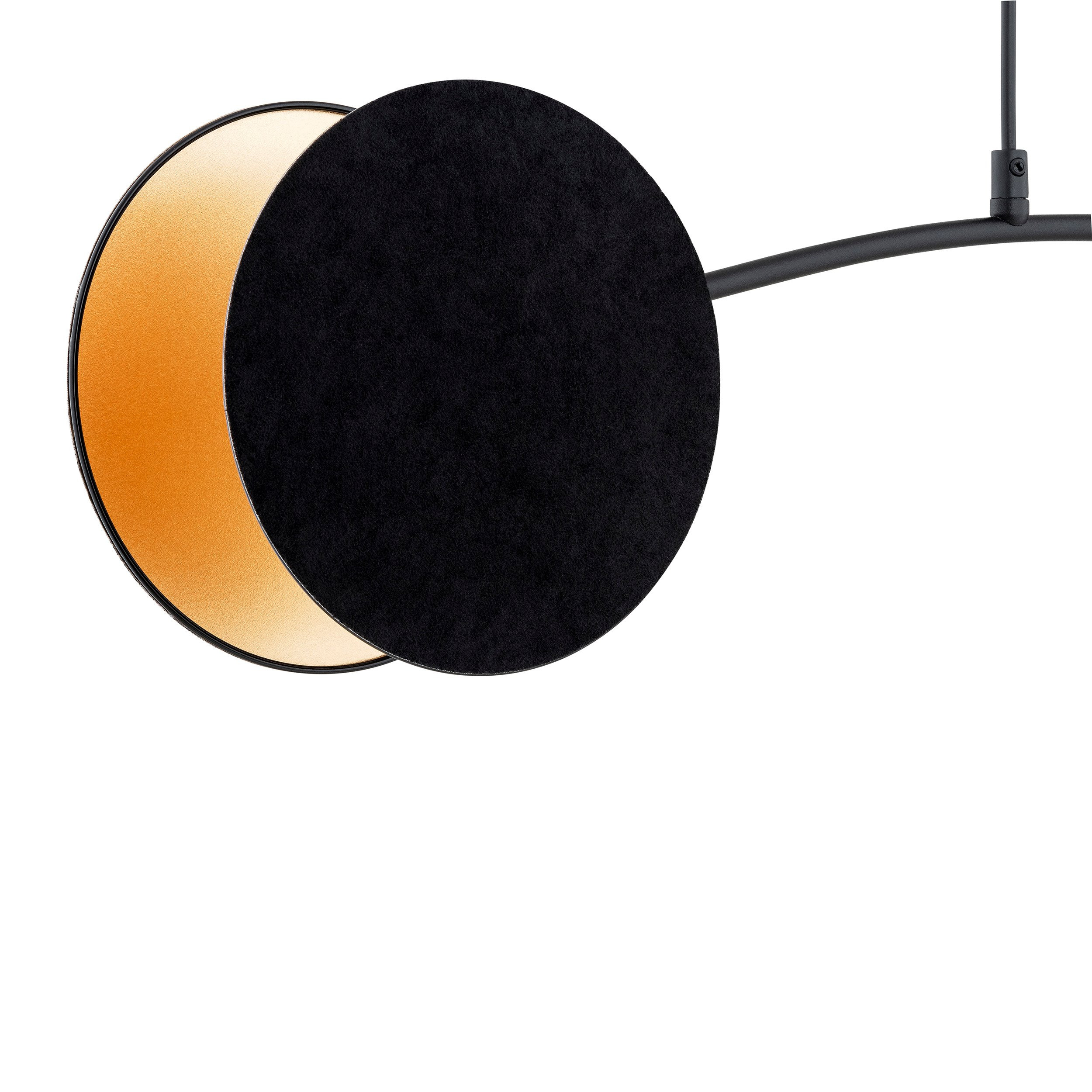 Suspension Motif avec base en métal et abat-jour en tissu au design contemporain par Emibig Suspension Motif avec base en métal et abat-jour en tissu au design contemporain par Emibig