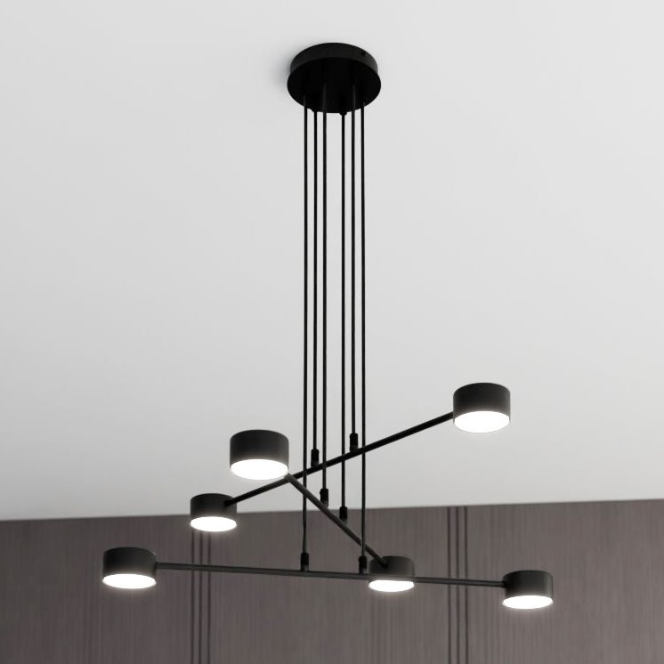 Suspension Modus avec base en métal circulaire au design contemporain par Emibig Suspension Modus avec base en métal circulaire au design contemporain par Emibig