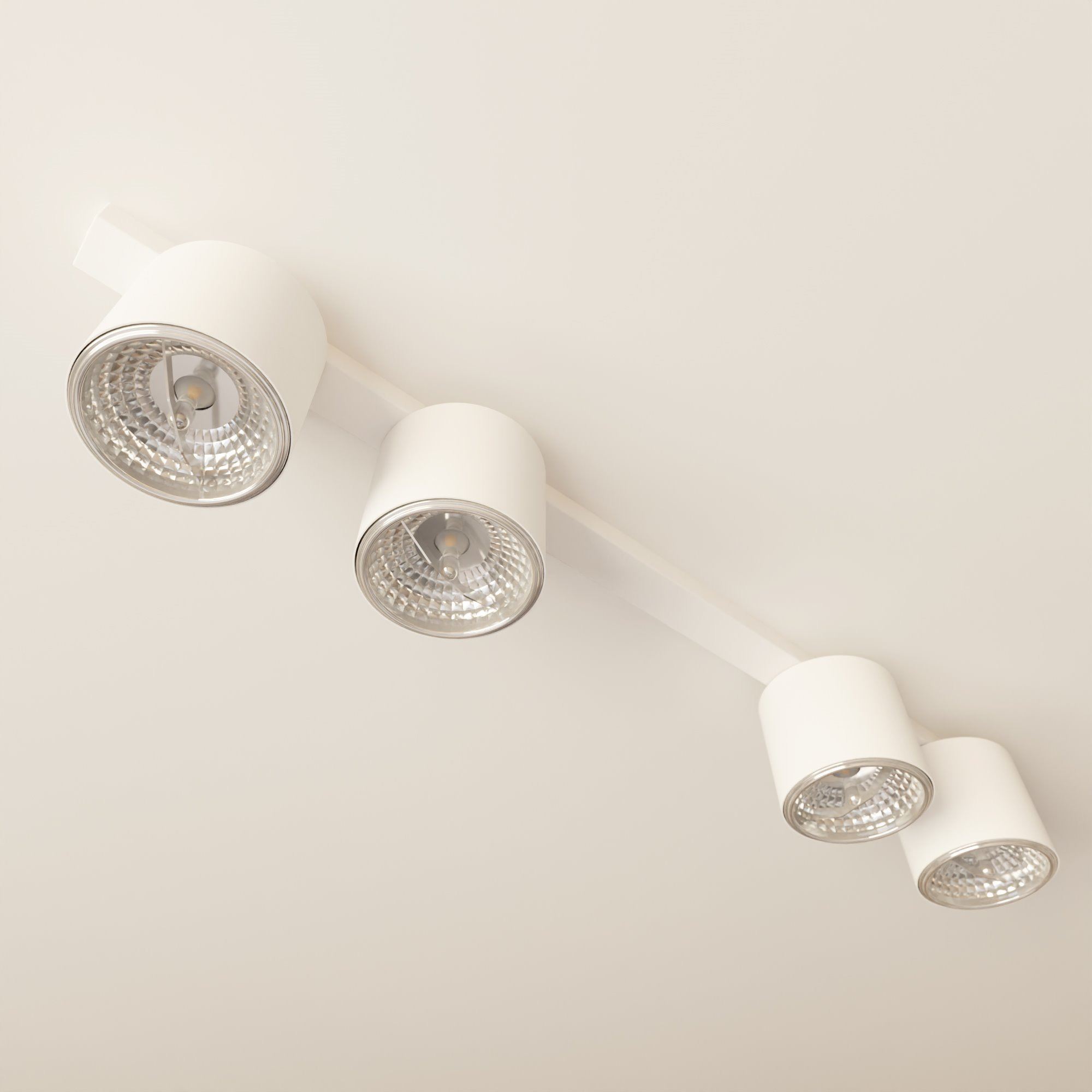 Plafonnier Nano avec base en métal au design contemporain par Emibig Plafonnier Nano avec base en métal au design contemporain par Emibig