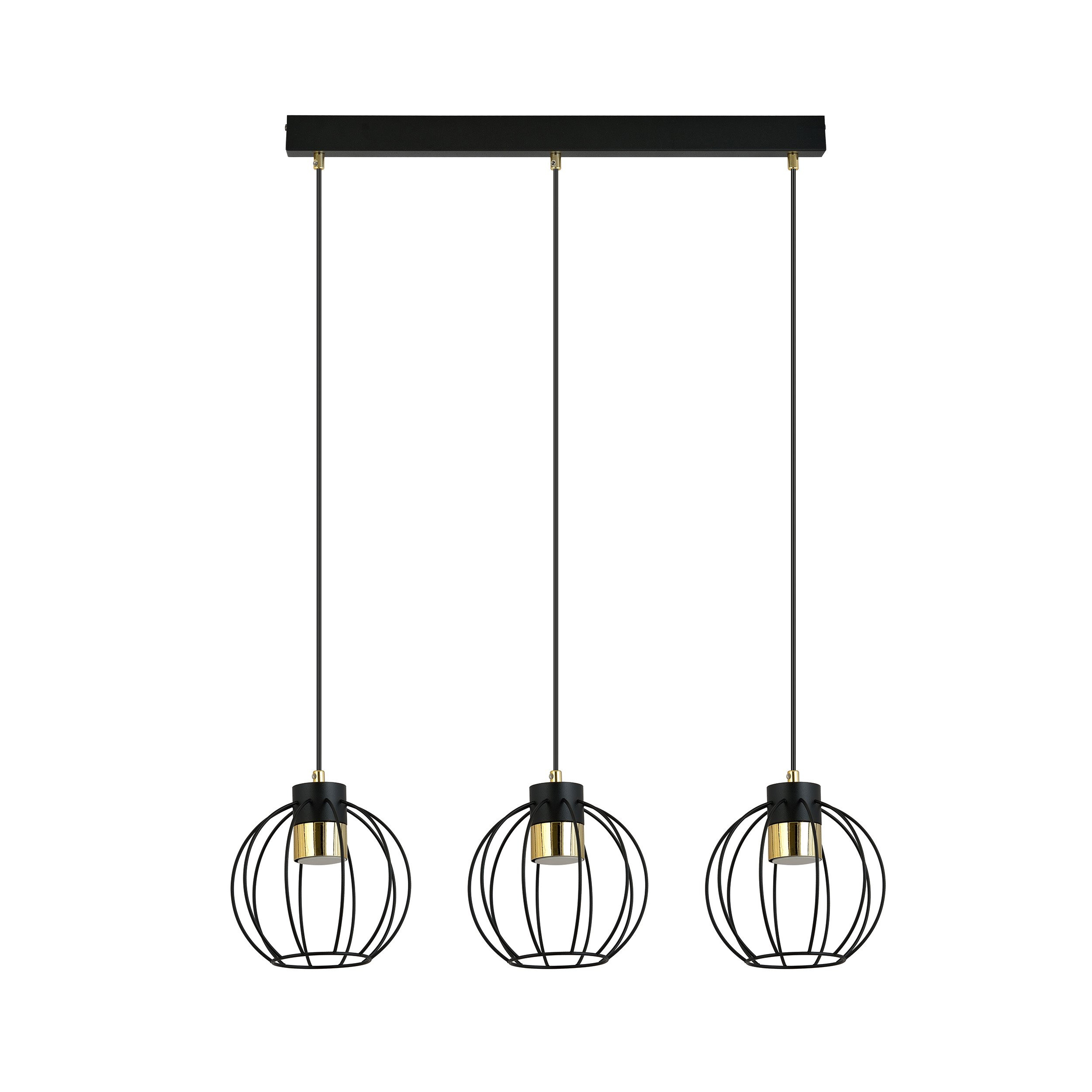 Suspension Ajax base en métal et abat-jour en boule métallique au design contemporain par Emibig Suspension Ajax base en métal et abat-jour en boule métallique au design contemporain par Emibig