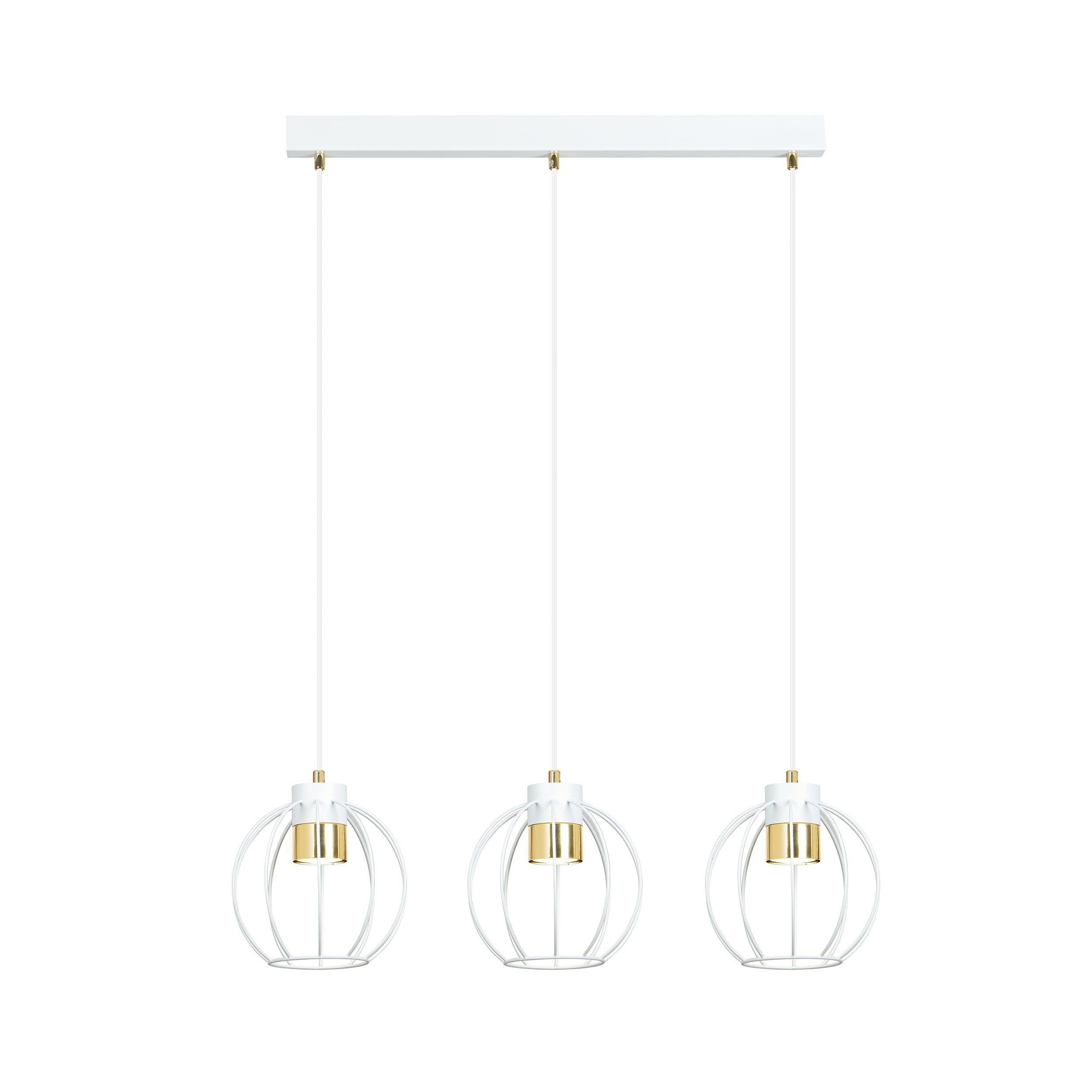 Suspension Ajax base en métal et abat-jour en boule métallique au design contemporain par Emibig Suspension Ajax base en métal et abat-jour en boule métallique au design contemporain par Emibig