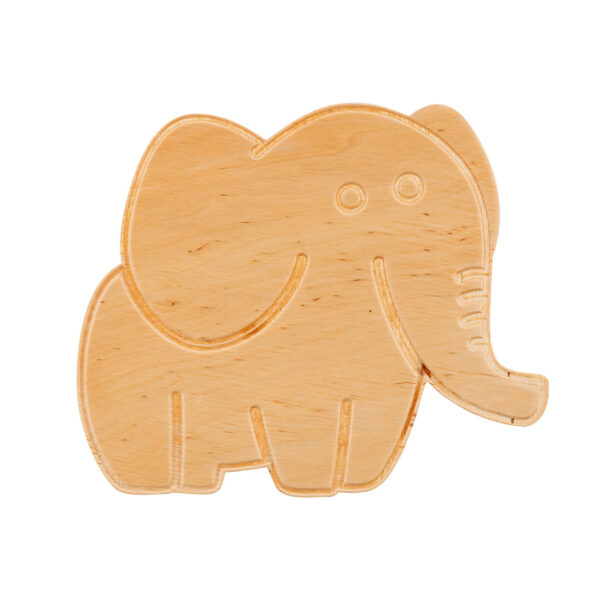 Applique Safari K1 base en métal avec abat-jour en bois au design contemporain par Emibig