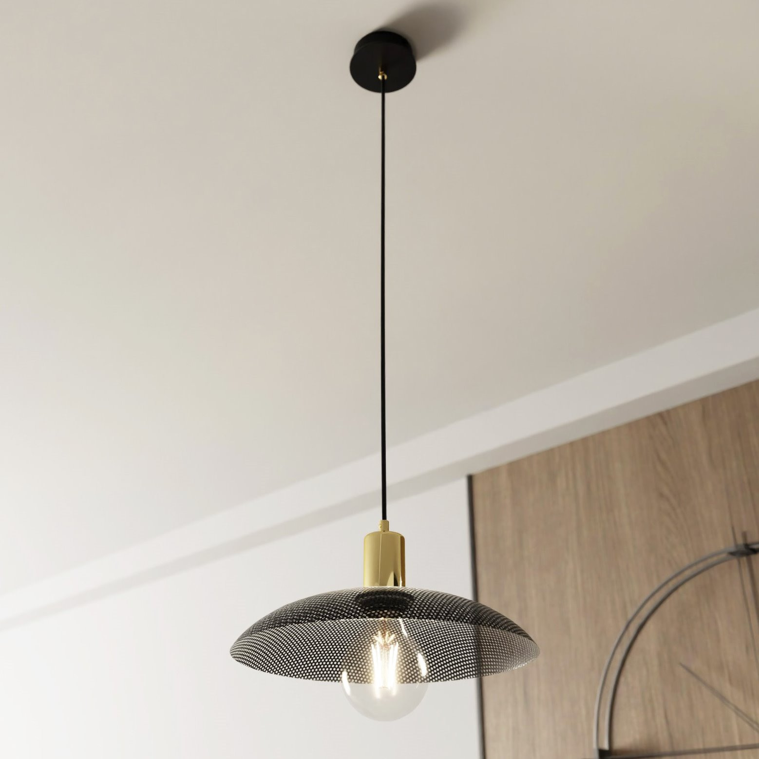 Suspension Spirit avec base en métal au design contemporain par Emibig Suspension Spirit avec base en métal au design contemporain par Emibig
